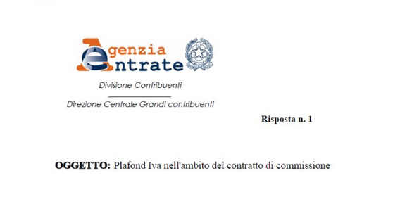 Plafond IVA, si applica anche al non residente identificato in Italia?