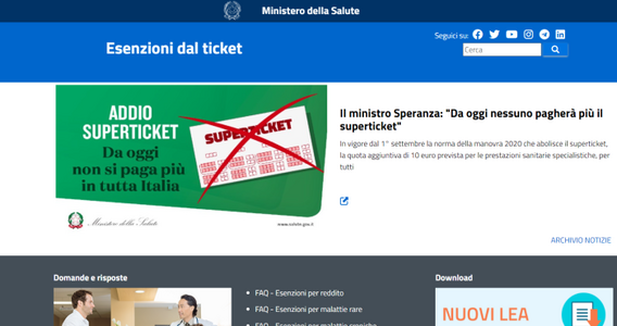 Esenzione ticket sanitario 2021, in quali casi è prevista? Non solo per reddito