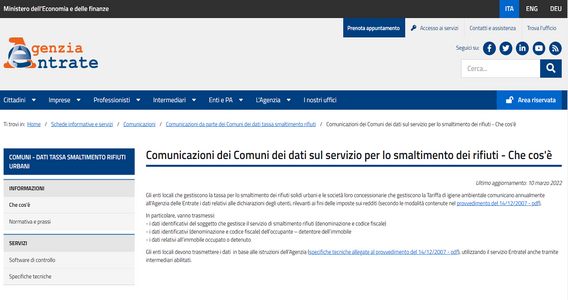 Tari: come pagare la tassa sui rifiuti