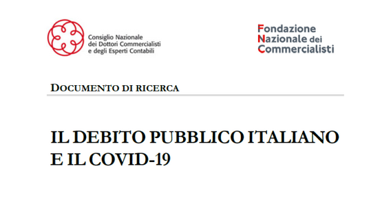 Covid-19, FNC e CNDCEC: nel 2020 il costo per ogni italiano è 5.420 euro