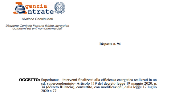 Superbonus 110% per il supercondominio, verifica dei requisiti per ogni edificio