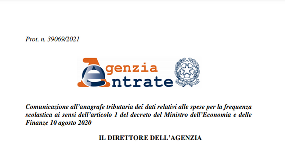 Comunicazione spese scolastiche: scadenza il 16 marzo 2021. Istruzioni e novità dalle Entrate