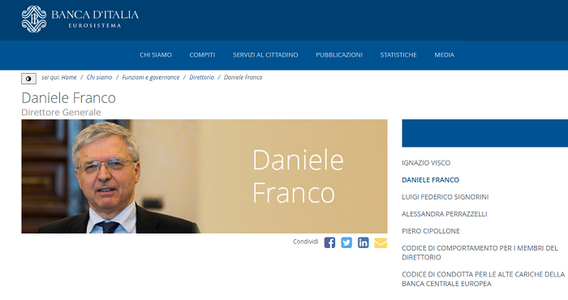 Chi è Daniele Franco, Ministro dell'Economia e delle Finanze del governo Draghi?