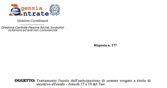 Licenziamenti, incentivo all'esodo con tassazione separata anche per le somme anticipate