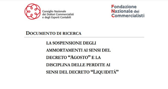 Sospensione ammortamenti e disciplina delle perdite: l'analisi dei commercialisti