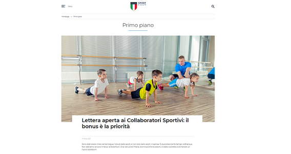 Bonus sportivi nel decreto Sostegni: gli importi della nuova indennità