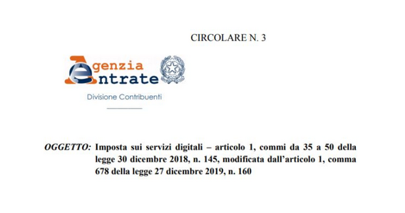 Web tax: le istruzioni delle Entrate su calcolo, modalità e criteri di geolocalizzazione