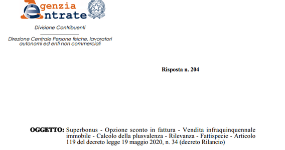 Superbonus e vendita entro i 5 anni, deducibile dalla plusvalenza il costo dei lavori
