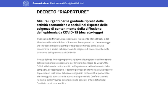 Riaperture: cosa cambia per gli esercizi di ristorazione che svolgono servizio di mensa