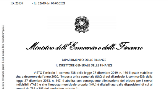 IMU 2021 e IMPI, dal MEF i coefficienti di calcolo per i fabbricati del gruppo D