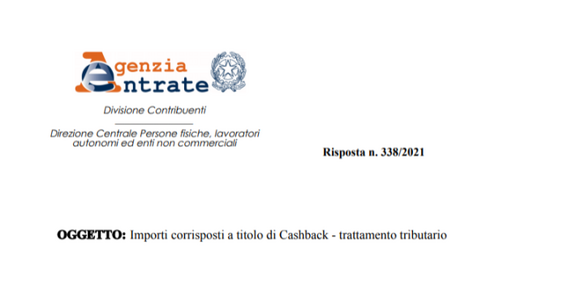 Cashback, i rimborsi sono tassati?