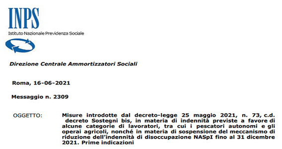 Riduzione NASpI, dal 1° gennaio 2022 riparte il decalage: le istruzioni INPS