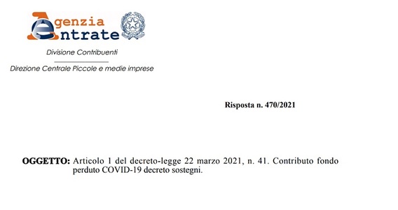 Contributi a fondo perduto, nel calcolo del fatturato anche le note spese per i rimborsi?