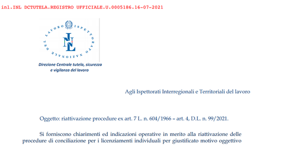 Blocco dei licenziamenti, fino a quando e per chi? Il calendario INL con le date di scadenza