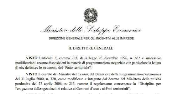 Agevolazioni imprese: dal MISE 100 milioni per PMI e enti locali