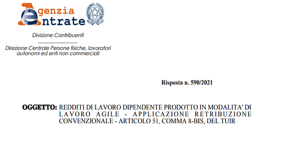 Smart working in Italia del distaccato all'estero: quando applicare la retribuzione convenzionale?