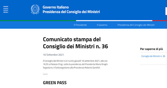 Green pass a lavoro per tutti dal 15 ottobre: le regole su controlli e sanzioni