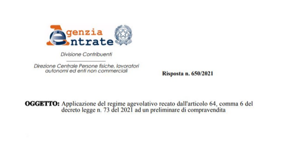 Imposta di registro prima casa, esenzione per giovani nel decreto Sostegni bis ma solo dopo il rogito