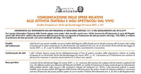 Bonus teatro e spettacoli, domanda dal 14 ottobre al 15 novembre 2021: istruzioni e requisiti