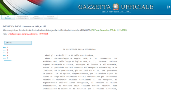 Decreto antifrode, estensione del visto di conformità: non solo al superbonus