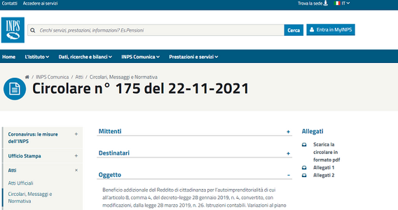 Reddito di cittadinanza, incentivo lavoro autonomo: requisiti e istruzioni INPS