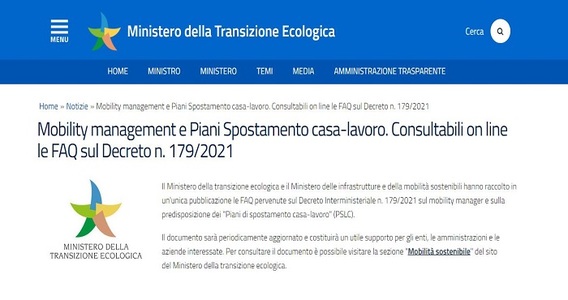 Mobility manager: elaborazione del Piano Spostamenti Casa-Lavoro entro il 31 dicembre