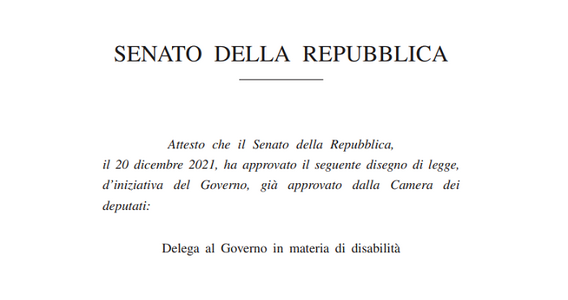 Legge delega sulla disabilità: cosa prevede? Le novità inserite nel testo