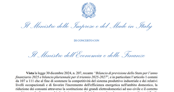 Bonus elettrodomestici 2025, firmato il decreto attuativo: come fare domanda