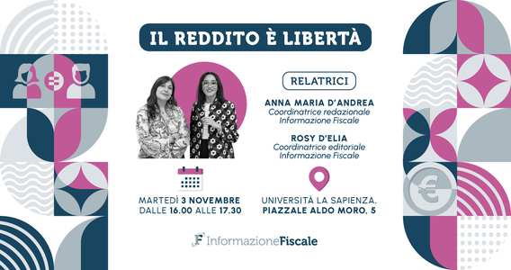 Il reddito è liberta: l'iniziativa per il mese dell'educazione finanziaria 2026