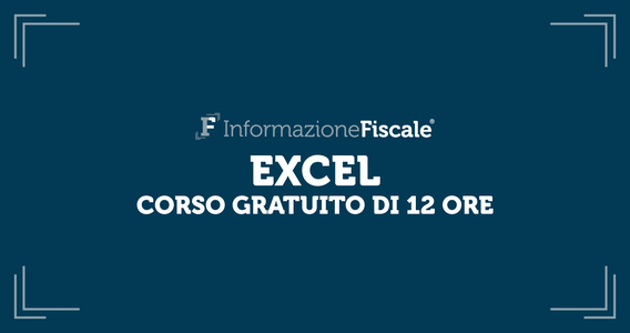 Corso gratuito di Excel