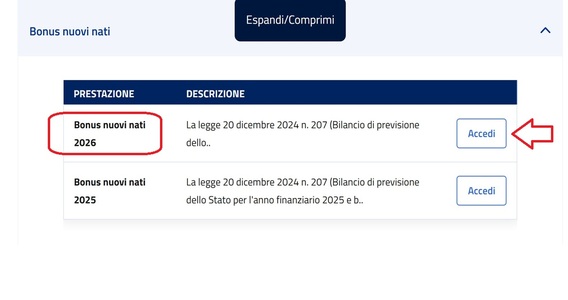 Bonus nuovi nati INPS 2026: via libera alla domanda 