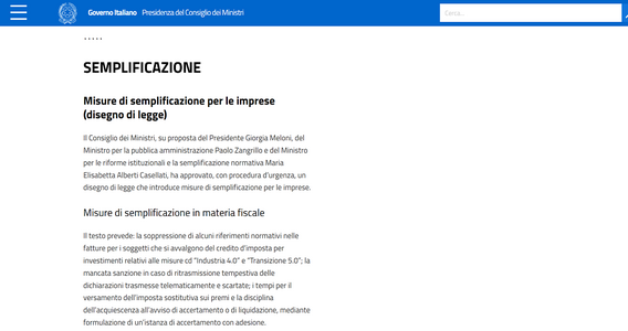DDL Semplificazioni imprese: le novità approvate in CdM