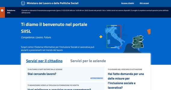 Piattaforma SIISL in manutenzione: cosa cambia dal 1° aprile? 