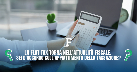 Non solo IRPEF e rottamazione, a settembre si torna a parlare anche di flat tax
