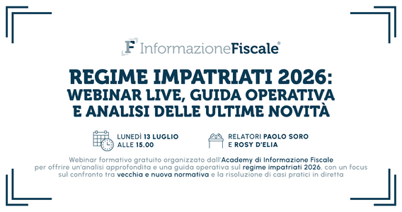 Regime impatriati 2026: webinar live, guida operativa e analisi delle ultime novità