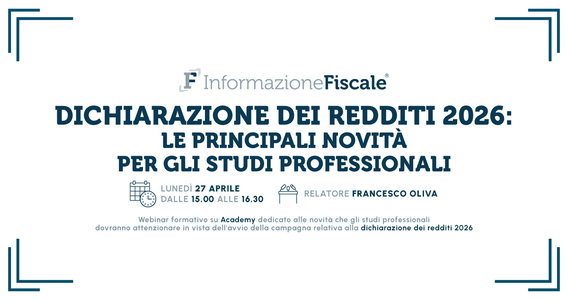 Dichiarazione dei redditi 2026: le principali novità per gli studi professionali
