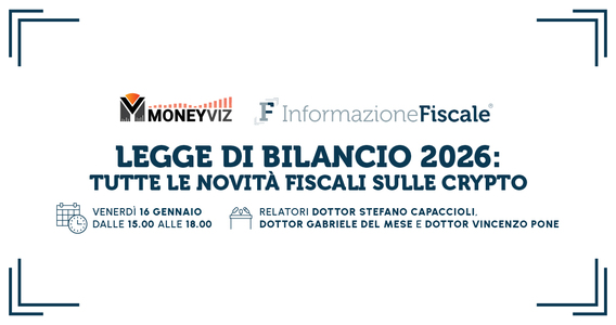 Legge di Bilancio 2026: tutte le novità fiscali sulle crypto