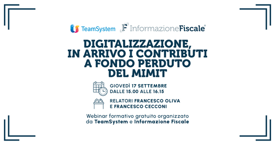 Digitalizzazione, in arrivo i contributi a fondo perduto del MIMIT