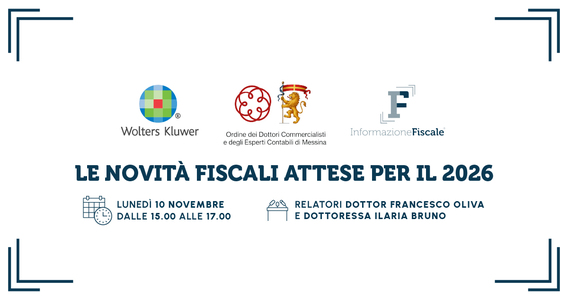 Le novità fiscali attese per il 2026