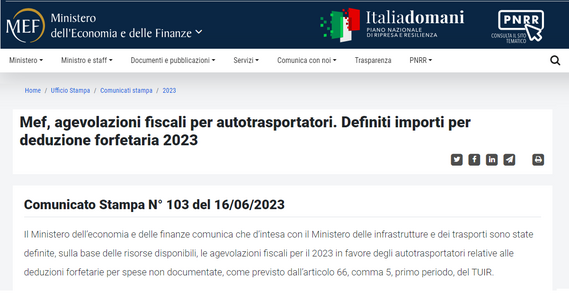 Deduzione autotrasportatori 2023, l'importo torna a 48 euro: istruzioni per la dichiarazione dei redditi