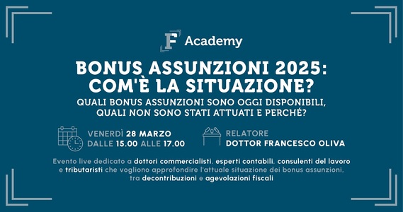 Bonus assunzioni 2025: a che punto siamo?