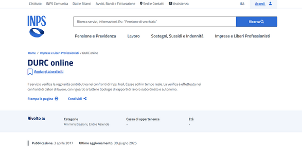 Odissea DURC a Roma: il difficile rapporto tra professionista, azienda e INPS