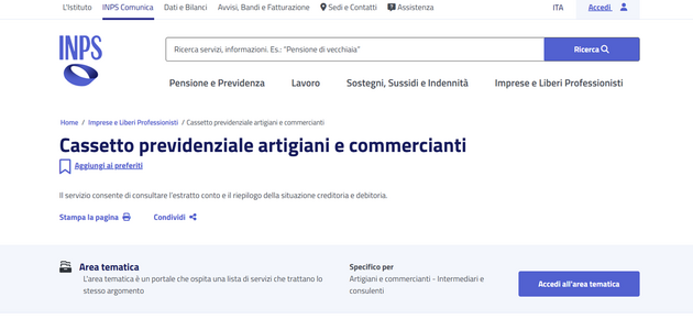 Contributi INPS sempre più alti per gli imprenditori