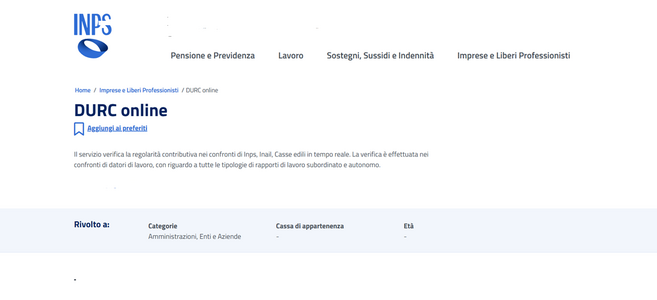 DURC a rischio a causa di un'agevolazione problematica