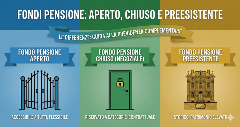 La classificazione dei fondi pensione
