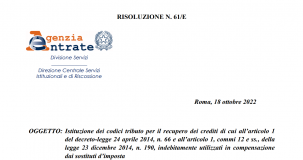 Bonus Renzi, restituzione con nuovi codici tributo: le istruzioni dell'Agenzia delle Entrate