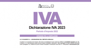 Quadro VL dichiarazione IVA 2023: novità e istruzioni