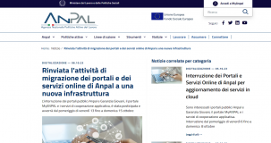 Portale ANPAL: servizi online sospesi dal 13 al 15 ottobre 2023 per manutenzione 