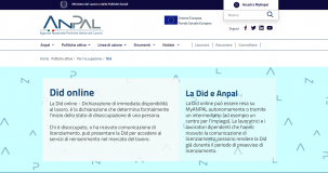 Dichiarazione di immediata disponibilità per i cittadini dell'UE: le istruzioni ANPAL