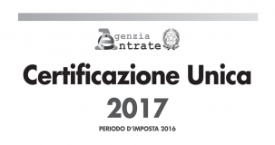 Certificazione unica 2017: utilizzo e conservazione dei dati